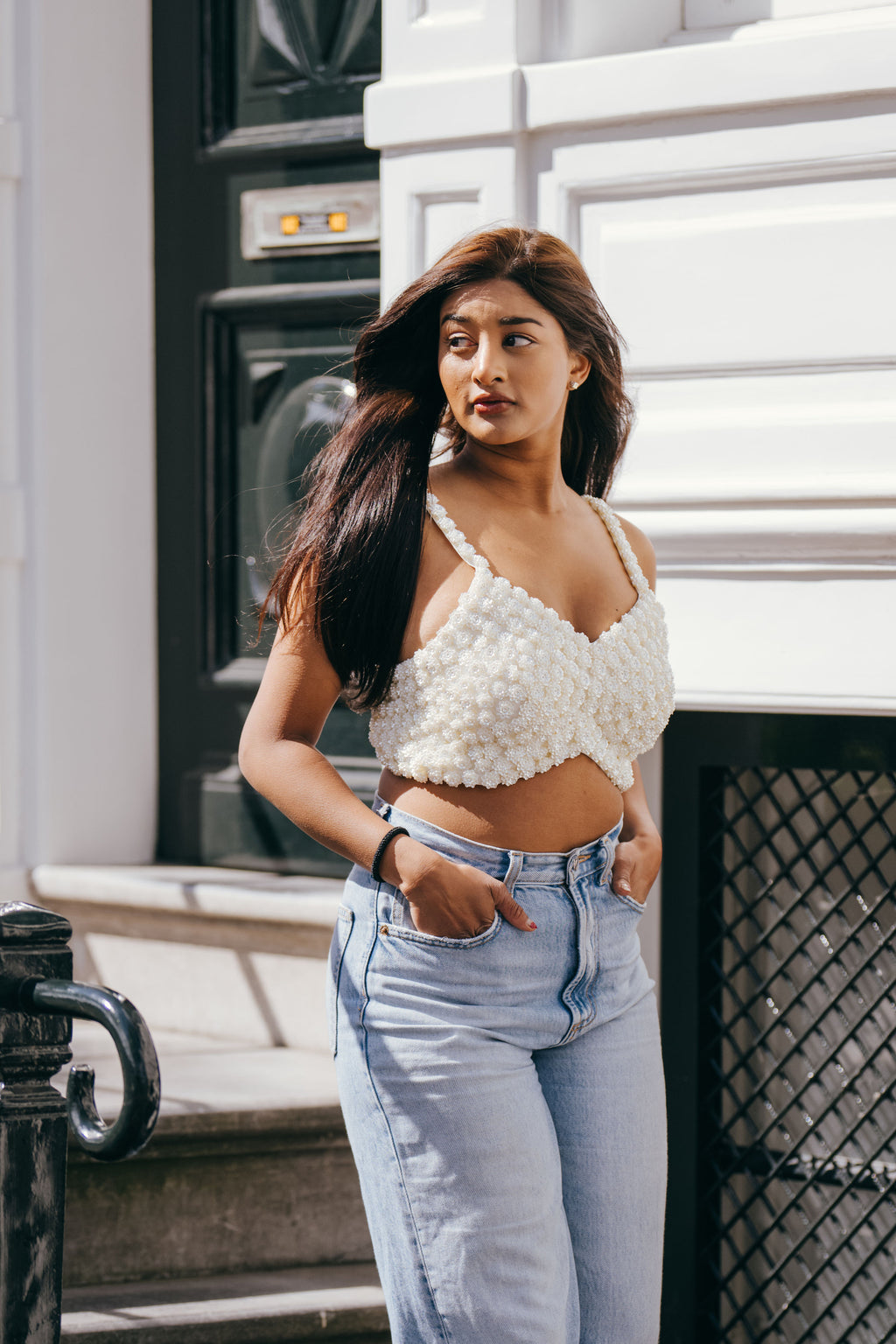 Luxe outfit met de Camélia de Luxe Top van Shivaya