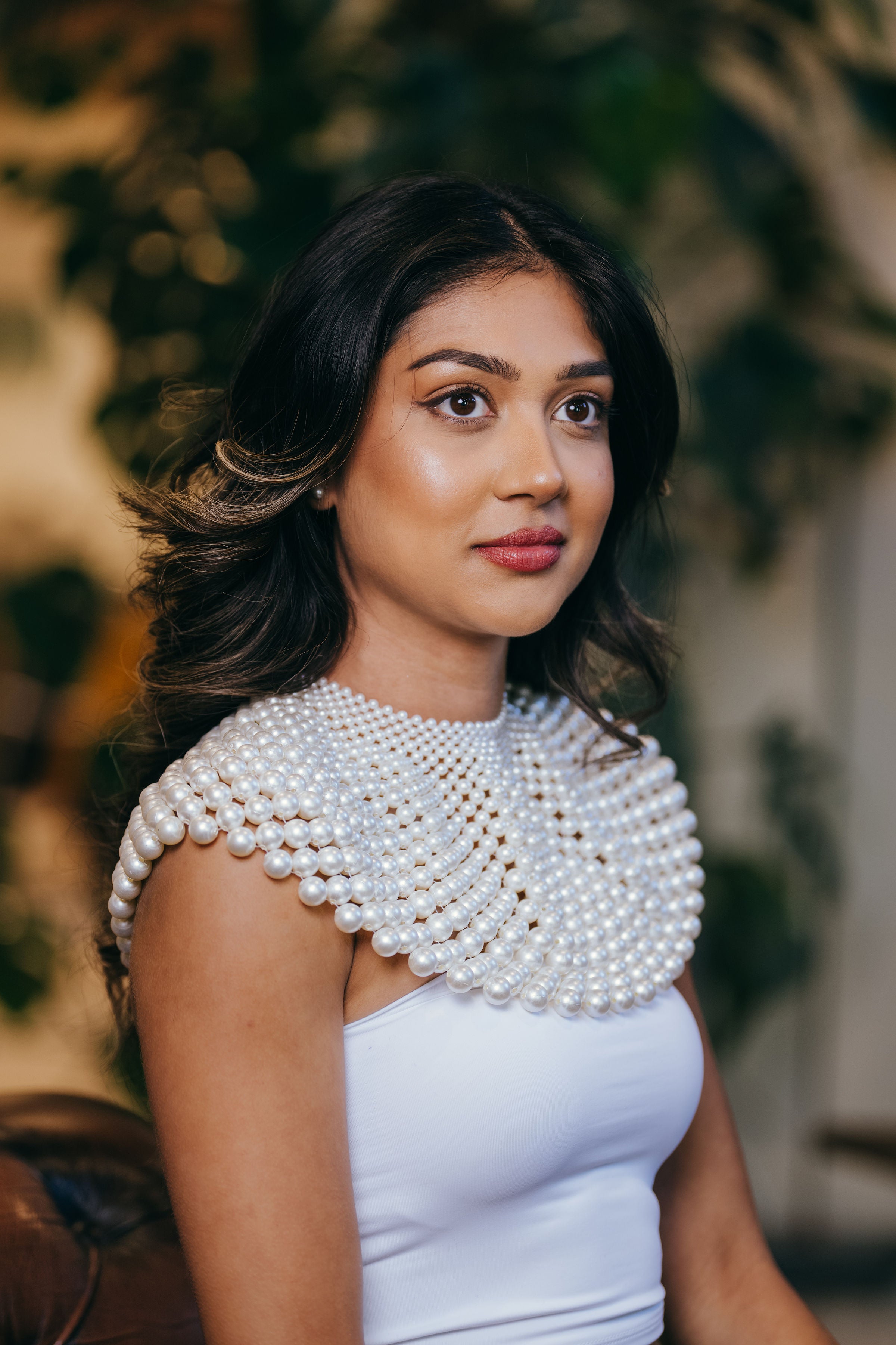 Luxe outfit met de Pearly Luxury Necklace